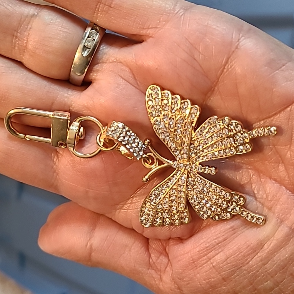 NEW Keychain/bag charm Butterfly